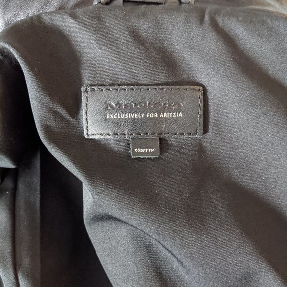 Mackage x Aritzia Kenya leather jacket XXS SOLD - Picture 4 of 4